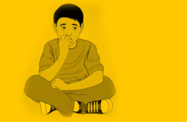 در خود نشستن